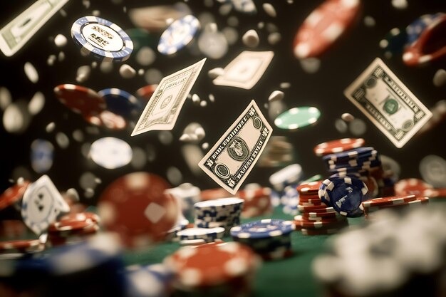 Live casino game interface showing blackjack and roulette tables
